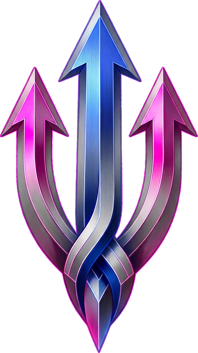 Logo LEXIS: tre frecce che si incrociano
